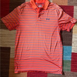 Under Armour Men's Orange Polo